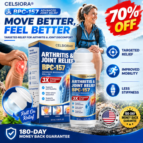 👨‍⚕️Celsiora® BPC-157 Arthritis Relief Roll-On|Targeted Joint Care
