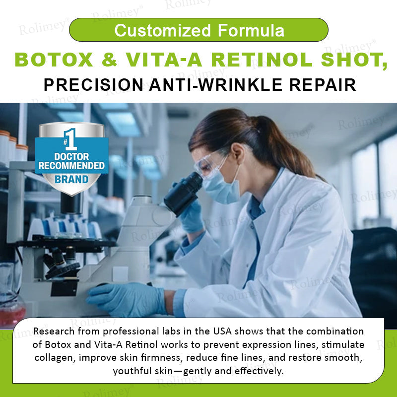 ✨🌿Made and Shipped from the USA ✅Rolimey® Botox & Vita-A Retinol Shot Wrinkle-Lift Tightening stick- Last Day Promotion 70% OFF🔥LAST DAY 70% OFF