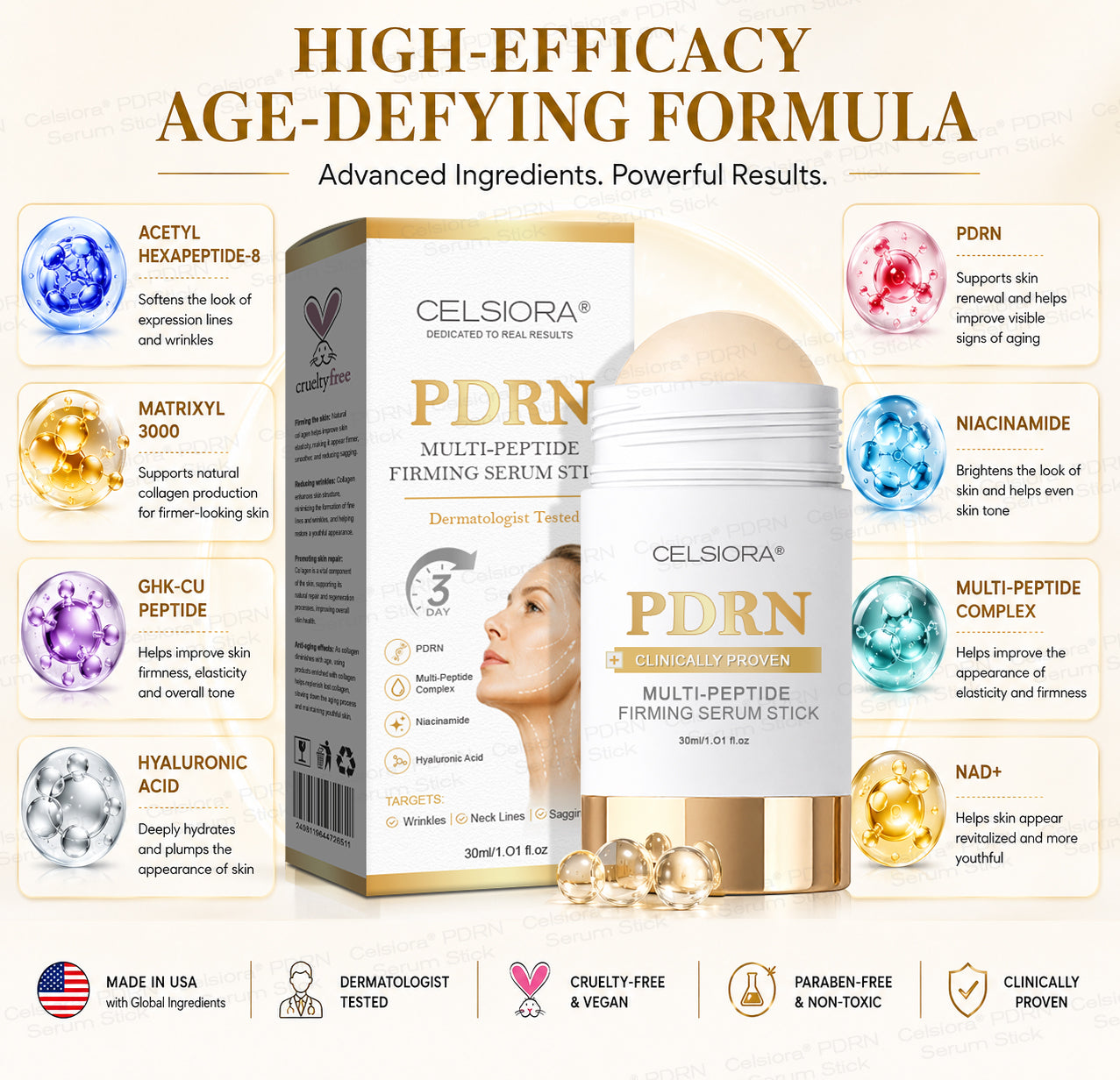 🎁✨Celsiora® Firming Serum Stick👩‍🔬LAST DAY 70% OFF