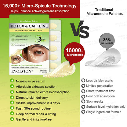 💗🪞✨USA HOT SALES ✨Evolvion® Botox & Caffeine Wrinkle-Lift Eye Patches
