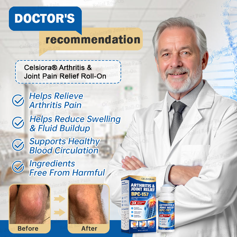 👨‍⚕️Celsiora® BPC-157 Arthritis Relief Roll-On|Targeted Joint Care