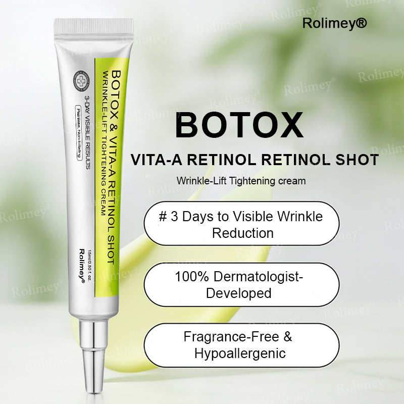 💫💧⭐Made and shipped from the USA 💫Rolimey® Botox & Vita-A Retinol Shot Wrinkle-Lift Tightening cream - Last Day Promotion 70% OFF