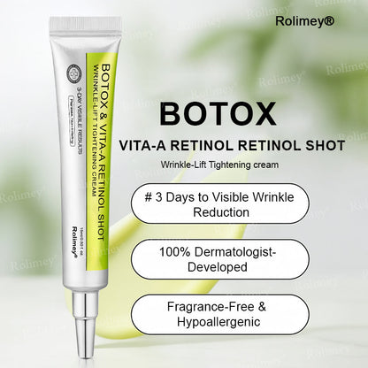 💫💧⭐Made and shipped from the USA 💫Rolimey® Botox & Vita-A Retinol Shot Wrinkle-Lift Tightening cream - Last Day Promotion 70% OFF