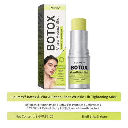 ✨🌿Made and Shipped from the USA ✅Rolimey® Botox & Vita-A Retinol Shot Wrinkle-Lift Tightening stick- Last Day Promotion 70% OFF🔥LAST DAY 70% OFF