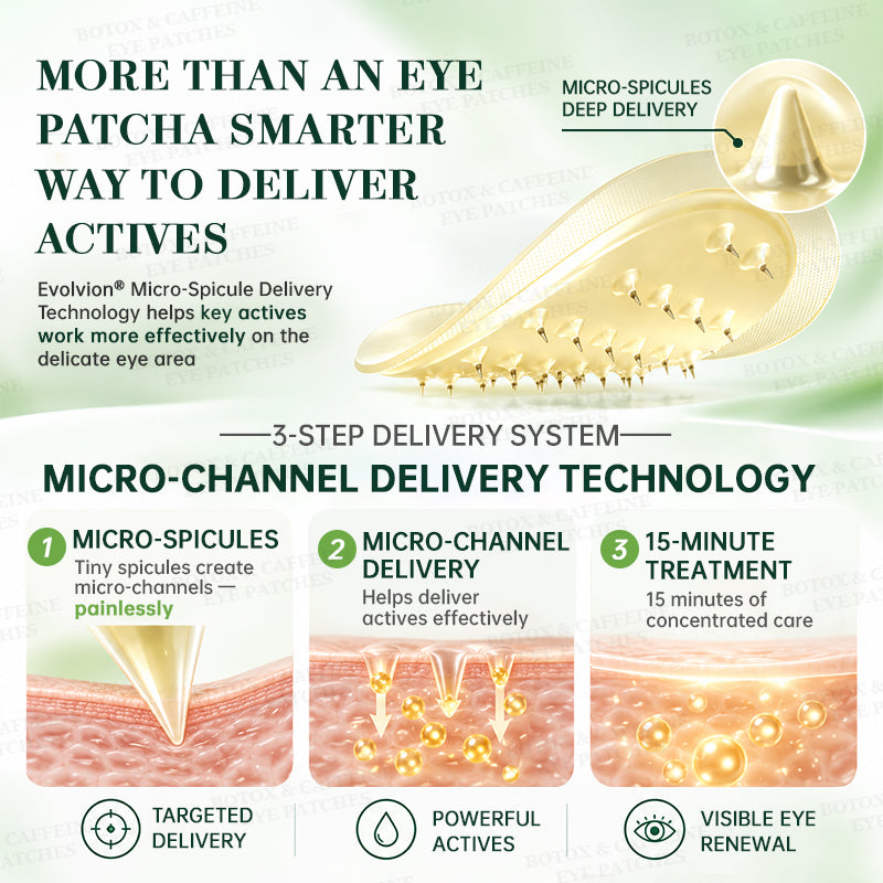 💗🪞✨USA HOT SALES ✨Evolvion® Botox & Caffeine Wrinkle-Lift Eye Patches