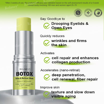 ✨🌿Made and Shipped from the USA ✅Rolimey® Botox & Vita-A Retinol Shot Wrinkle-Lift Tightening stick- Last Day Promotion 70% OFF🔥LAST DAY 70% OFF