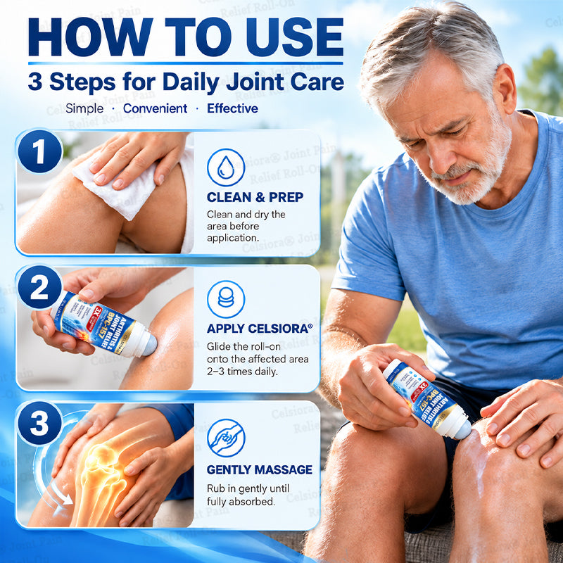 🍀👨‍⚕️Official Store: Celsiora® BPC-157 Arthritis & Joint Pain Relief Advanced Massage Roll-On
