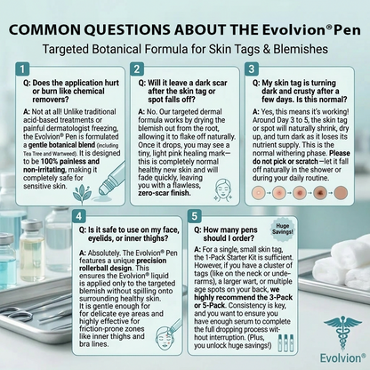🌿✨Evolvion® 7-Day Skin Tag & Spot Eraser Painless & Scar-Free Advanced Imperfection Remova𝗜 Ro𝗜𝗜erba𝗜𝗜 Pen 🌵 🌵