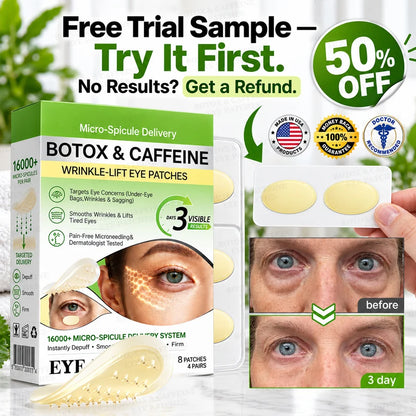 💗🪞✨USA HOT SALES ✨Evolvion® Botox & Caffeine Wrinkle-Lift Eye Patches