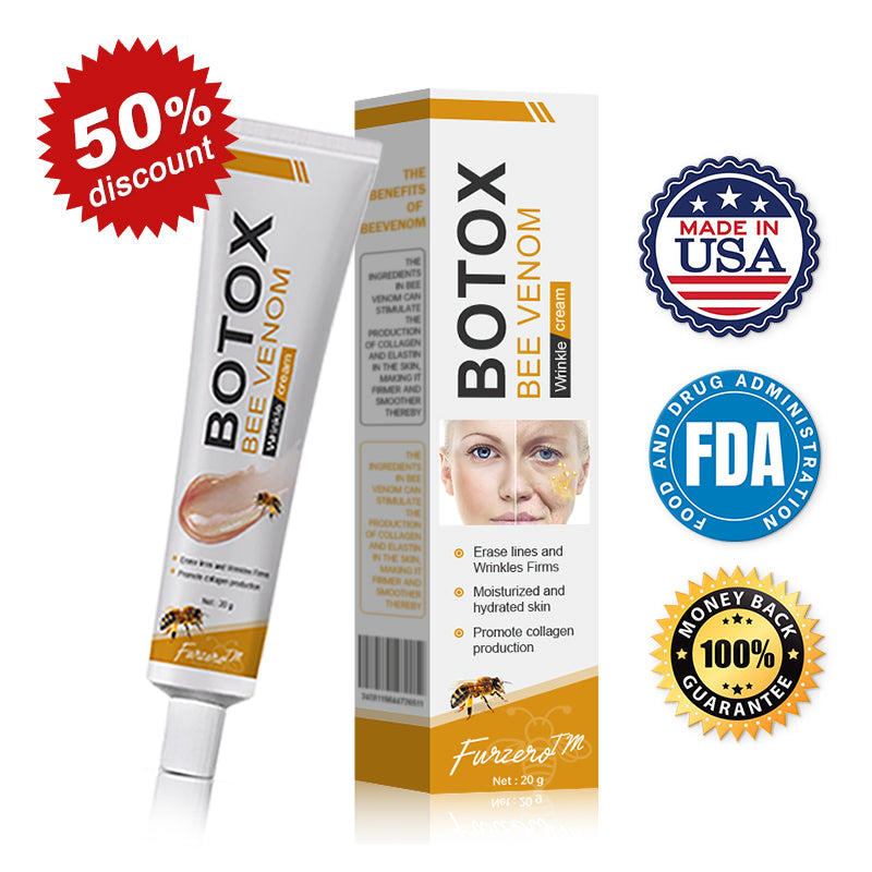 💅LAST DAY 70% OFF-Furzero™ Botox Bee Venom Wrinkle Removal Cream- FDA Approved