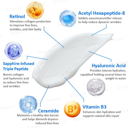 ✨💧(Made and Shipped from USA)✨Rolimey® Advanced Firming & Wrinkle-Reducing Cream (with SPF 50+)✨LAST DAY 60% OFF