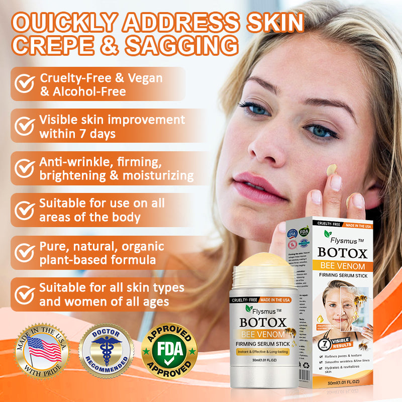 👨‍⚕🎁Made and Shipped from USA✨Flysmus™ Botox Bee Venom Firming Serum Stick🔥LAST DAY 70% OFF