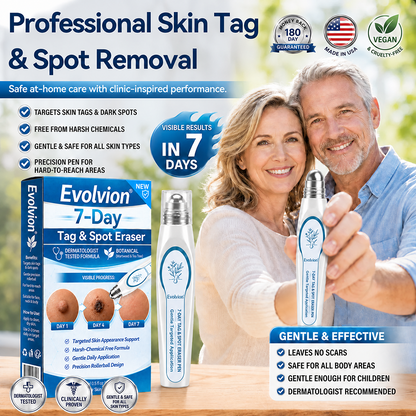 🌿✨Evolvion® 7-Day Skin Tag & Spot Eraser Painless & Scar-Free Advanced Imperfection Remova𝗜 Ro𝗜𝗜erba𝗜𝗜 Pen 🌵 🌵